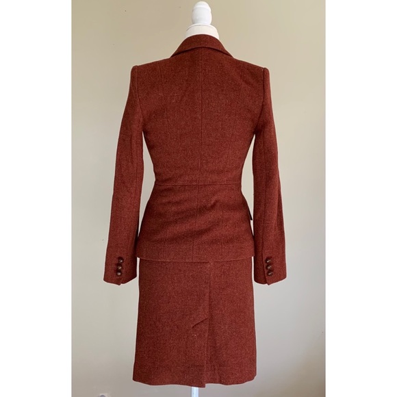 Vintage Austin Reed Wool Tweed Suit Size 6 - Picture 3 of 16